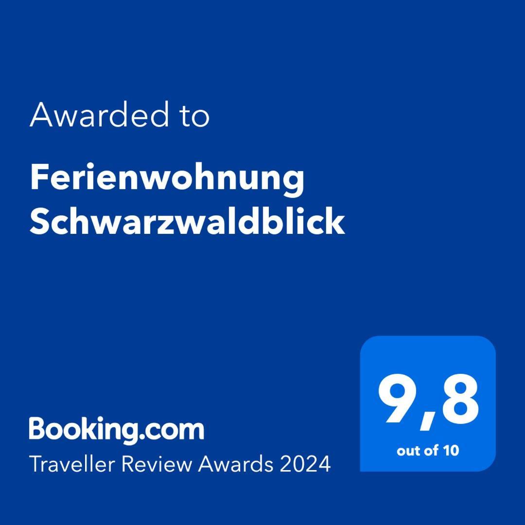 Ferienwohnung Schwarzwaldblick Bad Rippoldsau-Schapbach Εξωτερικό φωτογραφία